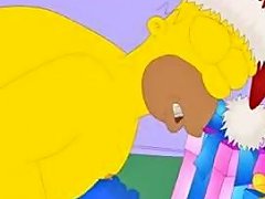 Simpson threesome Homer Patty and Selma